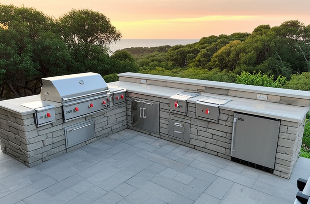 L-Shaped Island Kitchens