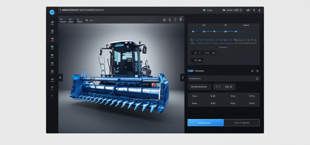 3D Machinery Configurator Interface